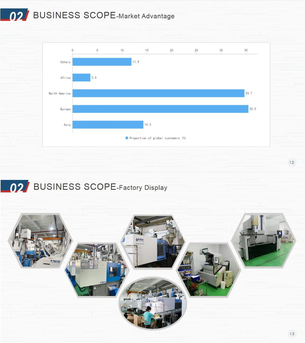 Professional Custom Dessert Transparent Box Injection Molding by Plastic Industrial Mould